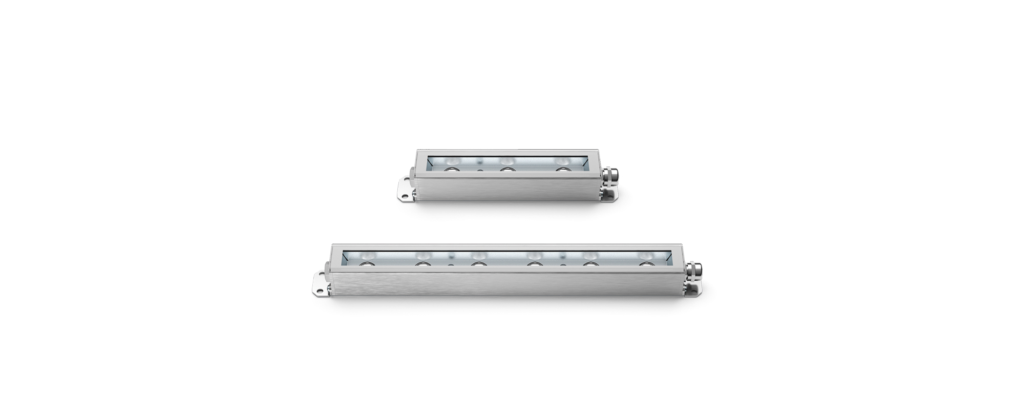 8419217 Встроенный светильник Platek MINI CORNICHE FULL INOX  MINI CORNICHE FULL INOX 300 mm - LED 3000K Elliptical  - Вид №1