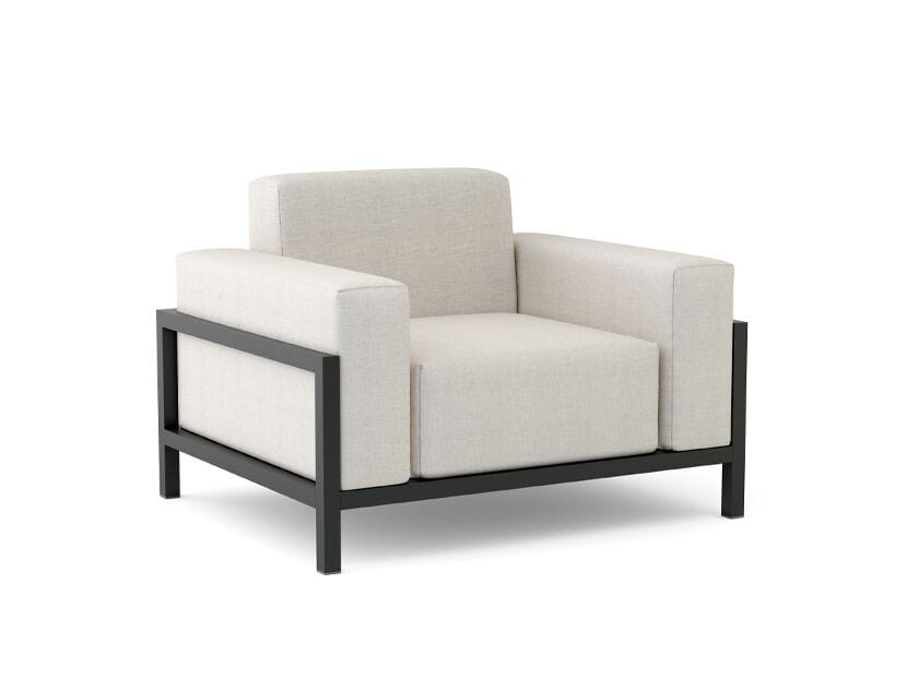 Тканевое садовое кресло с подлокотниками для контракта Walters More Comfort ARCH-00116717