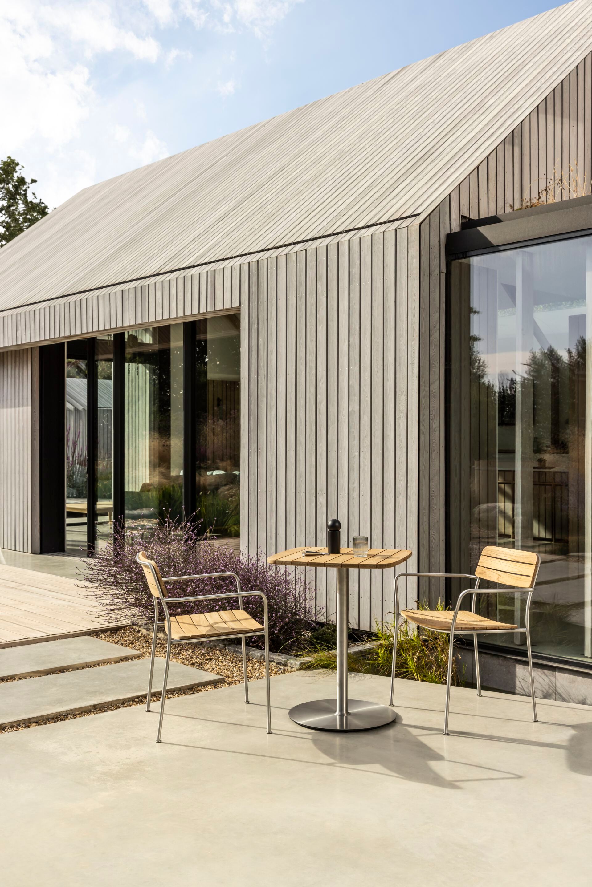 Квадратный журнальный столик из тикового дерева Case Solas ARCH-00152854 - Вид №7