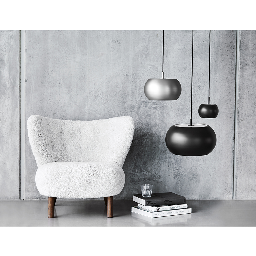 118466 Лампа подвесная bf 20, 21хD38 см, черная матовая Frandsen  - Вид №1