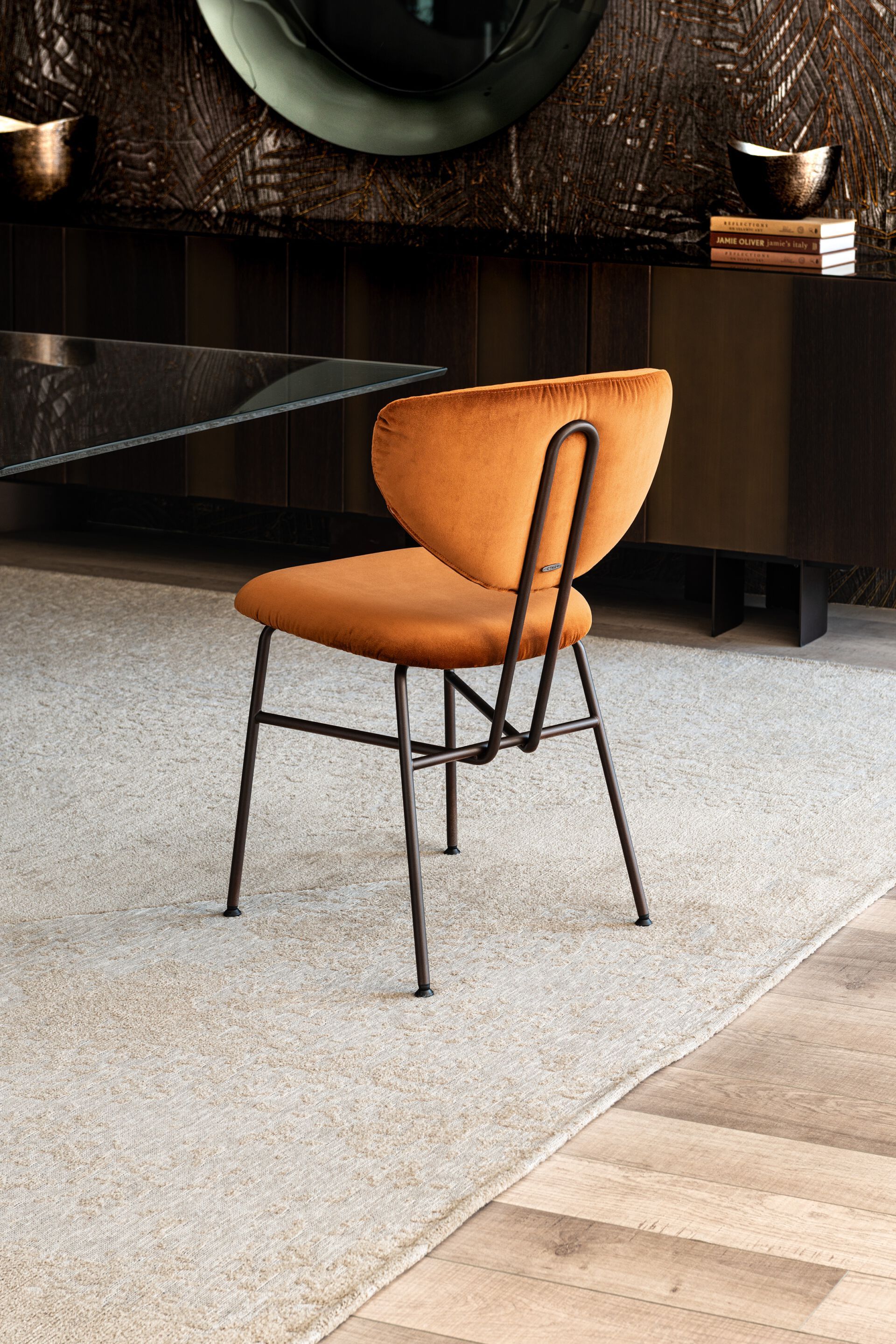 Мягкий стул из ткани Cattelan italia CHLOE ARCH-00098697 - Вид №3