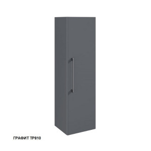 90842295 Шкаф зеркальный подвесной 2253R-TP810 35х120см цвет графит Аccord STLM-0408551 CAPRIGO