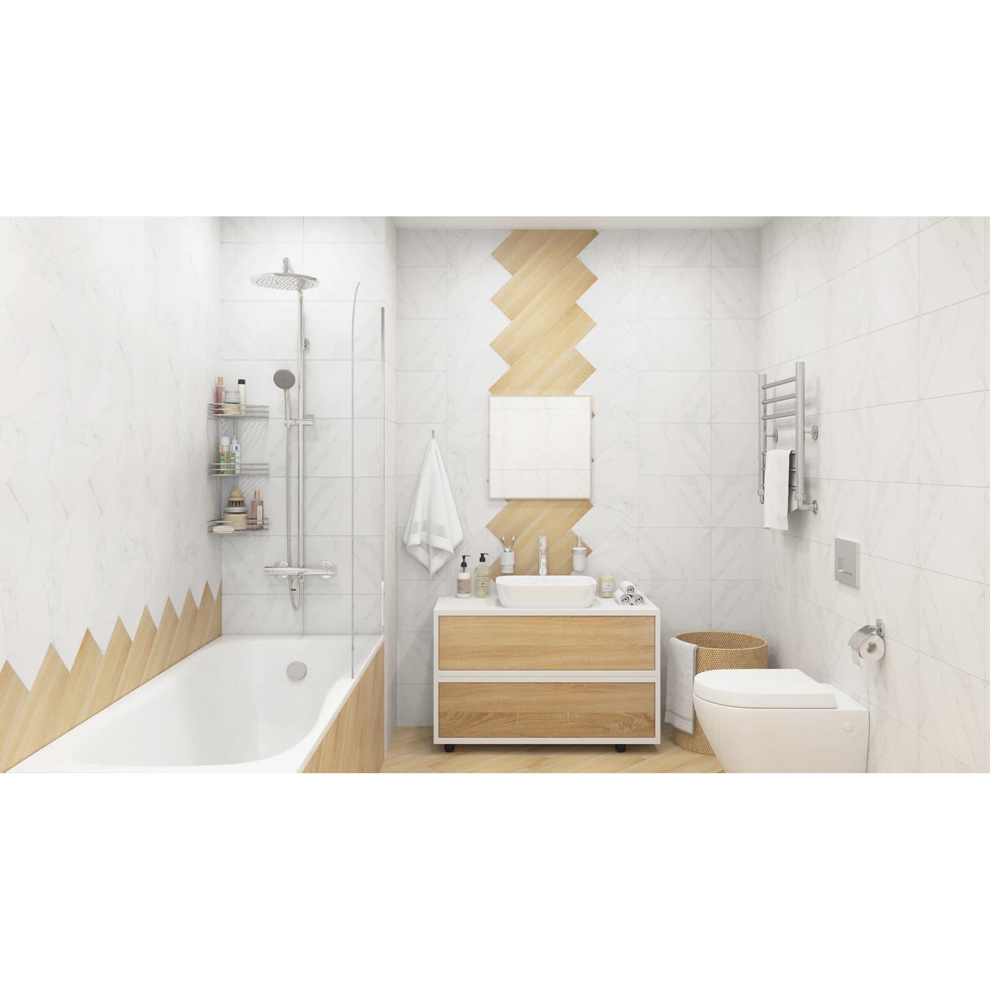 11836284 Зеркало О61 без полки 60 см Santreyd  - Вид №5