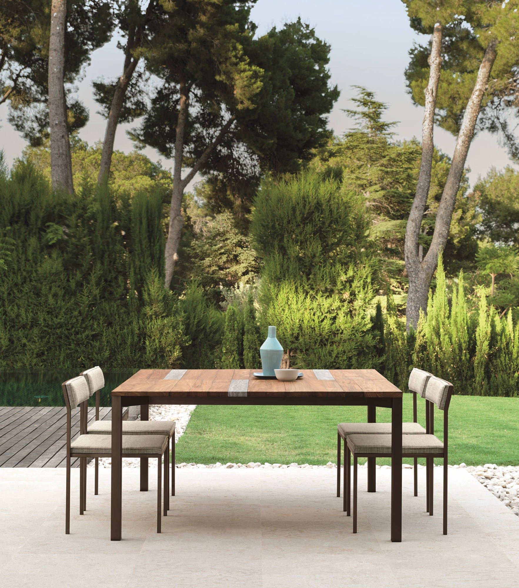 Штабелируемый садовый стул из нержавеющей стали Talenti Casilda ARCH-00057756 - Вид №5