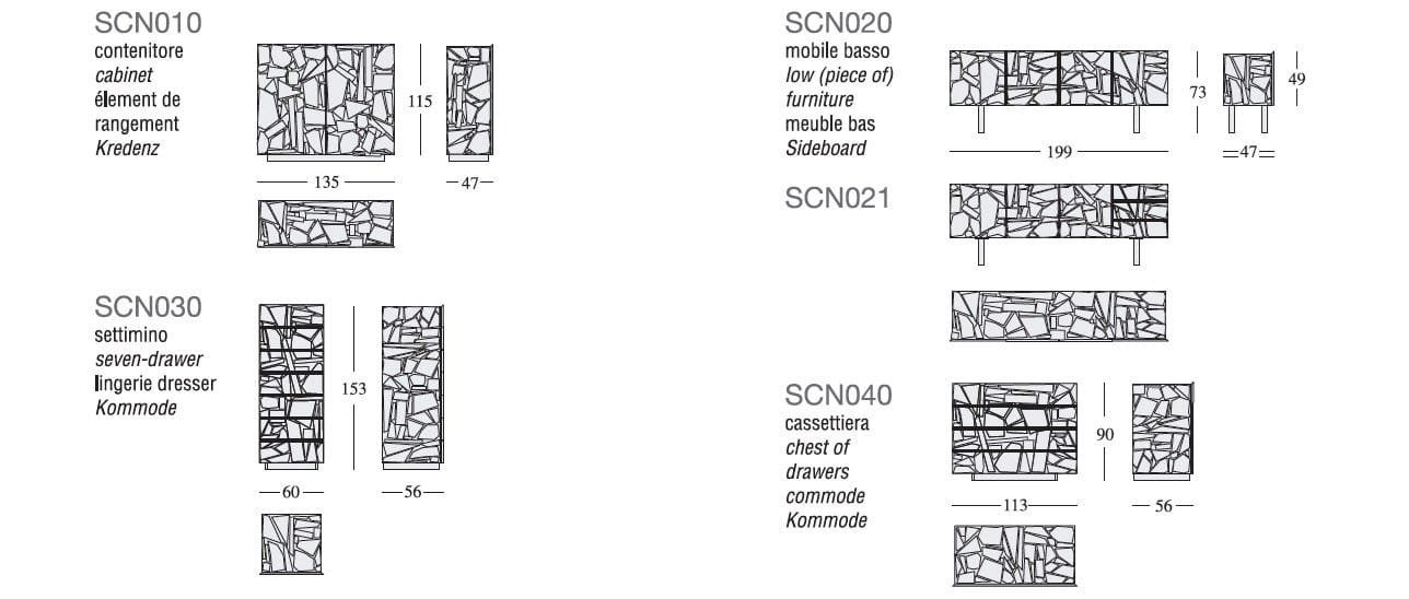 Мобильный контейнер Edra для интерьера ARCH-00122360 - Вид №12