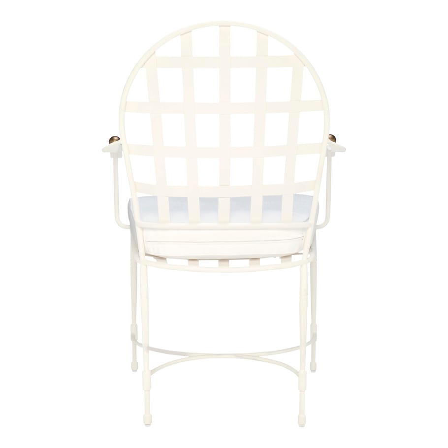 Стул медальона из нержавеющей стали с подлокотниками JANUS et Cie ARCH-00088012 - Вид №17