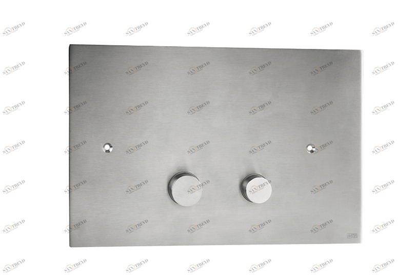 FIR Italia Панель смыва для унитаза STEEL TAP ACCESSORIES 11.6000.0 