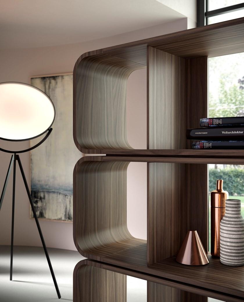 Barba design Открытый двухсторонний деревянный стеллаж Round up sun-id-1374759 - Вид №3