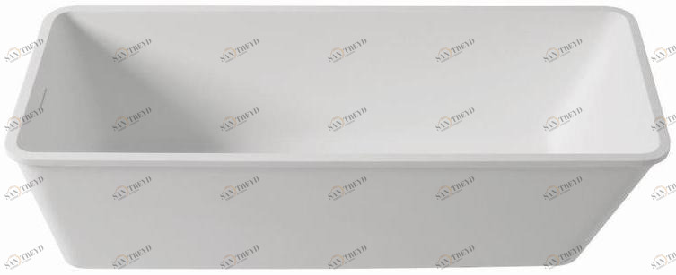 KRION Прямоугольная встраиваемая ванна из материала krion® Basic T803 150x60 e