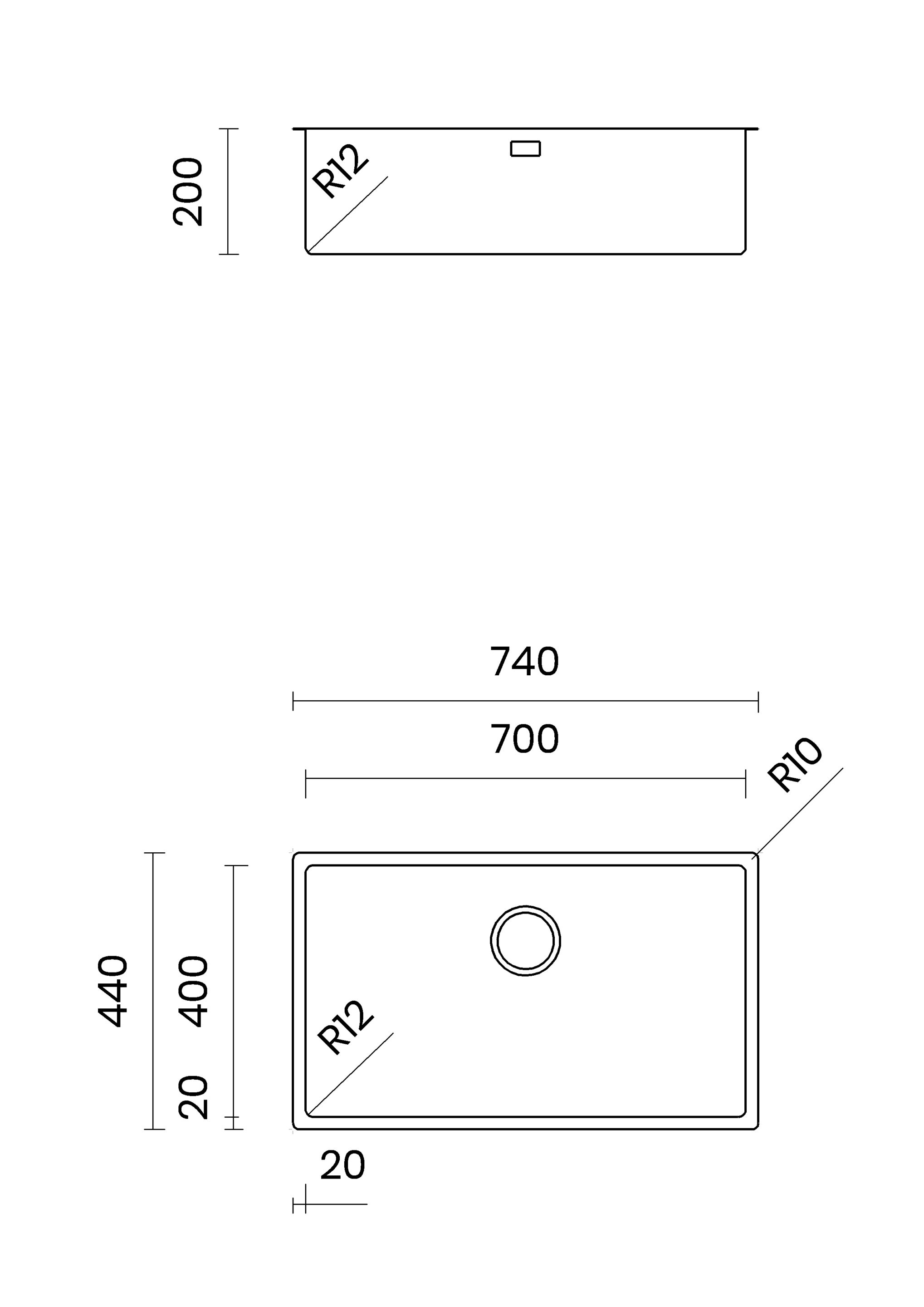 Раковина из нержавеющей стали TASCA CANOVA PVD ARCH-00149036 - Вид №17