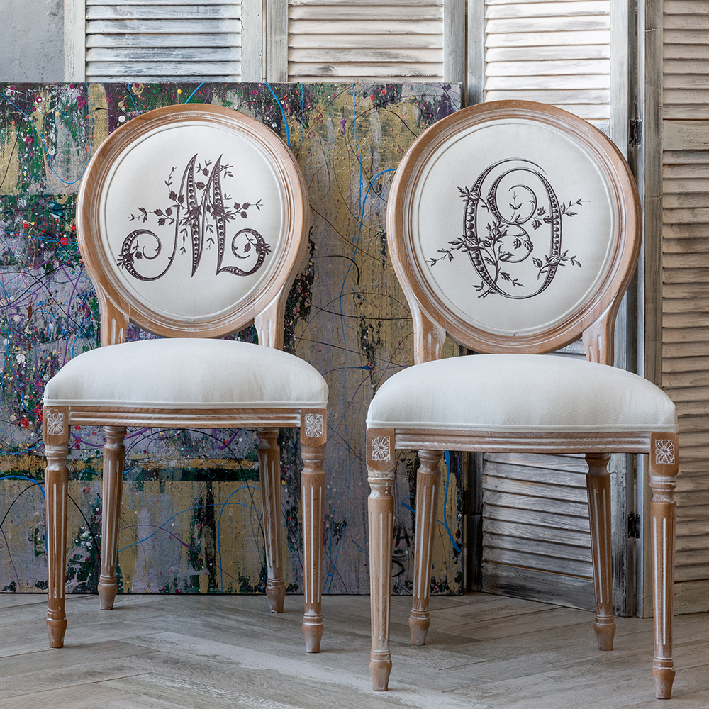 21080515 Стул «Монограмма буквы O» Object Desire Азбука мечты  - Вид №13