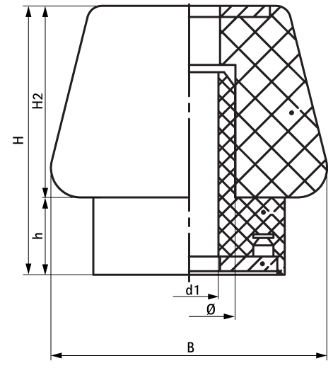 2801100300 VibraTek® SA-3 Silent Absorber silent rubber absorber for isolating metal to metal contact walraven  - Вид №1