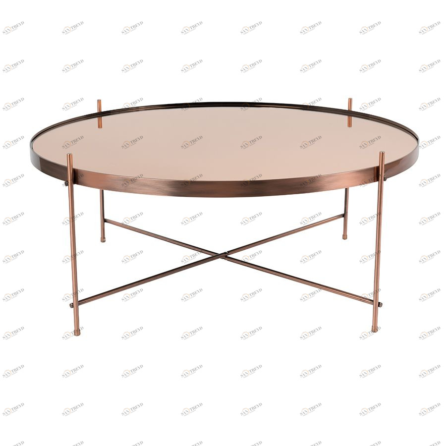 Стол журнальный Cupid XXL медный Zuiver 2300050