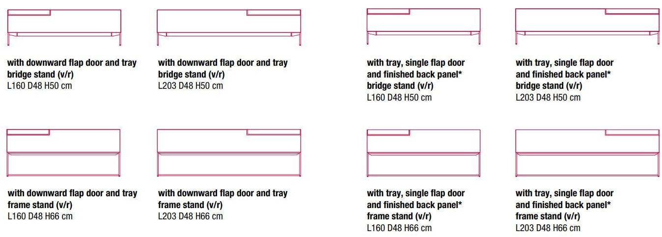 MDF Italia Буфет из лакированной мдф Inmotion sun-id-1445132 - Вид №12