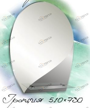 Зеркало Грация 510х730 (033) Грация МИР ЗЕРКАЛ 2322463