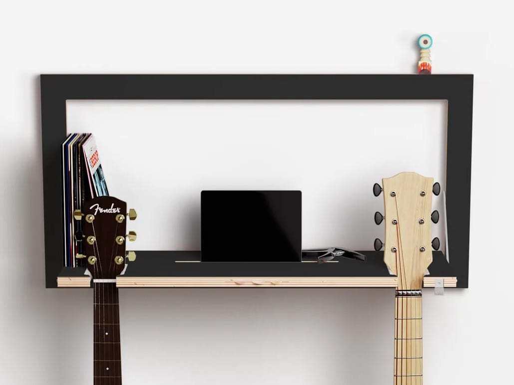 Откидная полка из фанеры AMBIVALENZ Fläpps Guitarhäng 80x40-1 ARCH-00077845