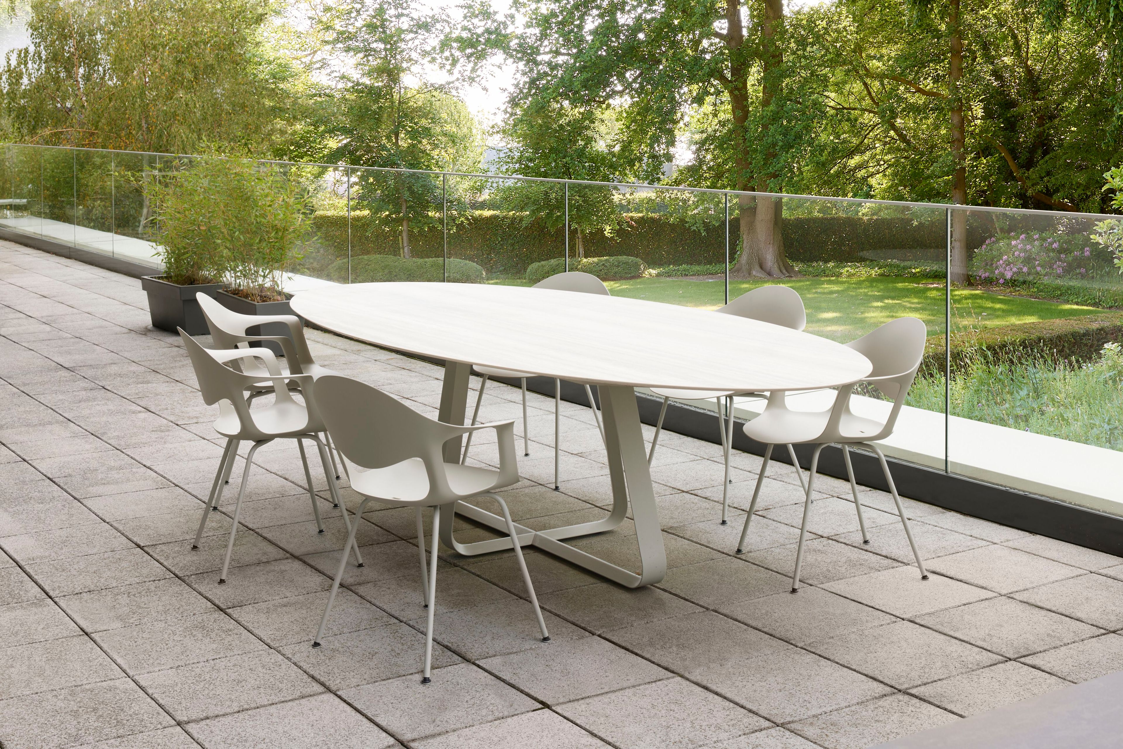 Алюминиевый стул с подлокотниками Joli SEPIA ARCH-00138525 - Вид №8