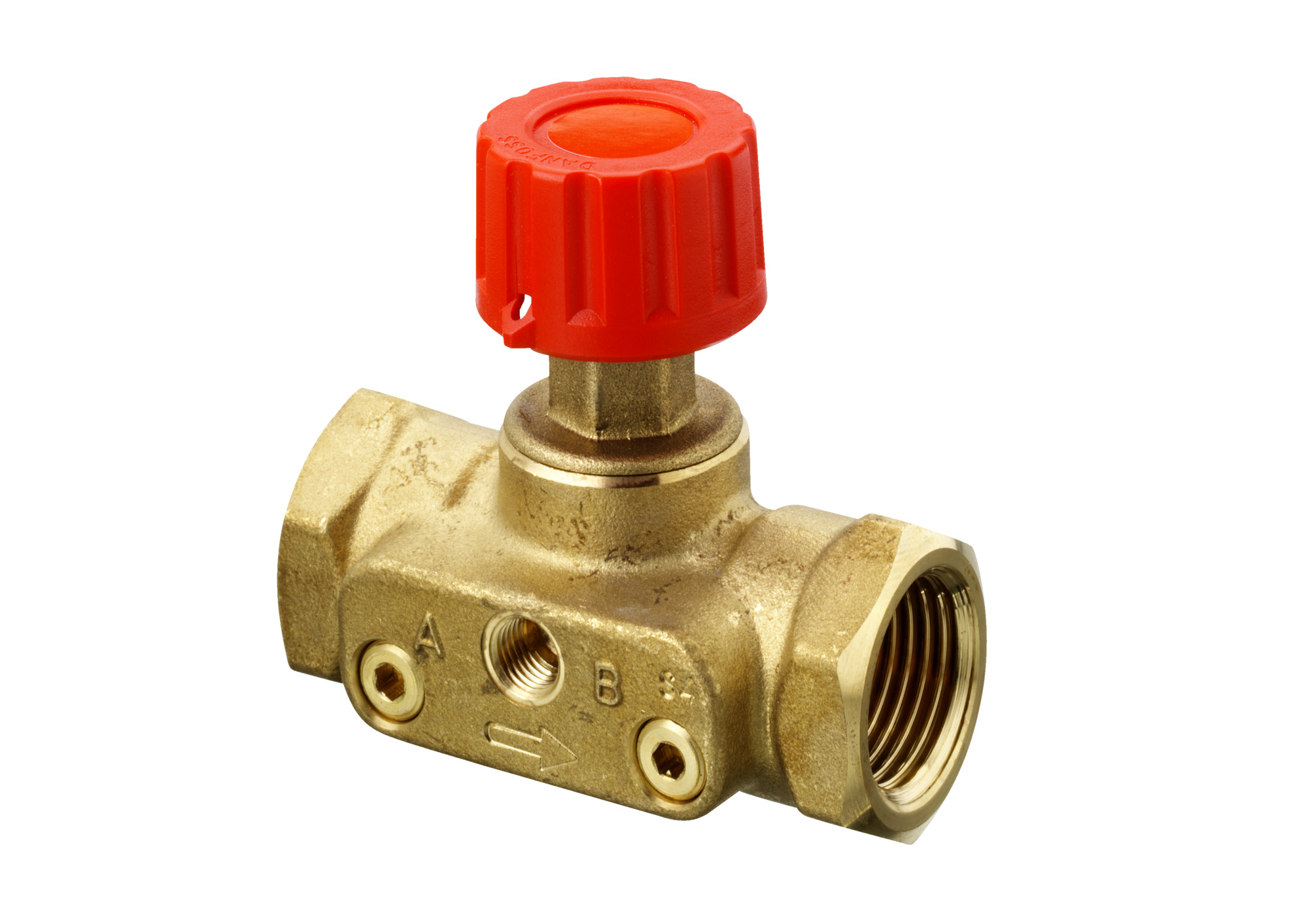Danfoss Ручной запорный клапан CDT с внутренней резьбой CDT Клапан запорный DN 20 003Z7692  - Вид №12