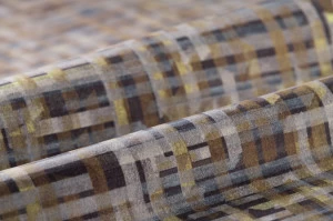 COLORISTICA improvizatsiya-col-07 Ткань мебельная  Микровелюр  NEWИмпровизация Коричневый