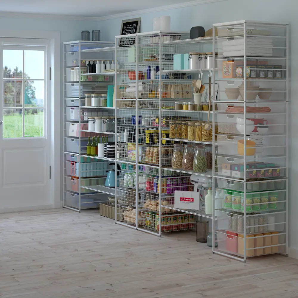 Сеточная корзина LARVIJ для гардеробной системы 55.5×41×8 см 15093300 STLM-0005398 - Вид №5