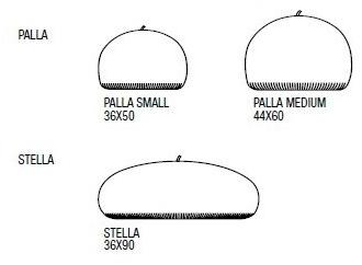 Casalis Садовый пуф из шерсти Bonnet sun-id-1500636 - Вид №8