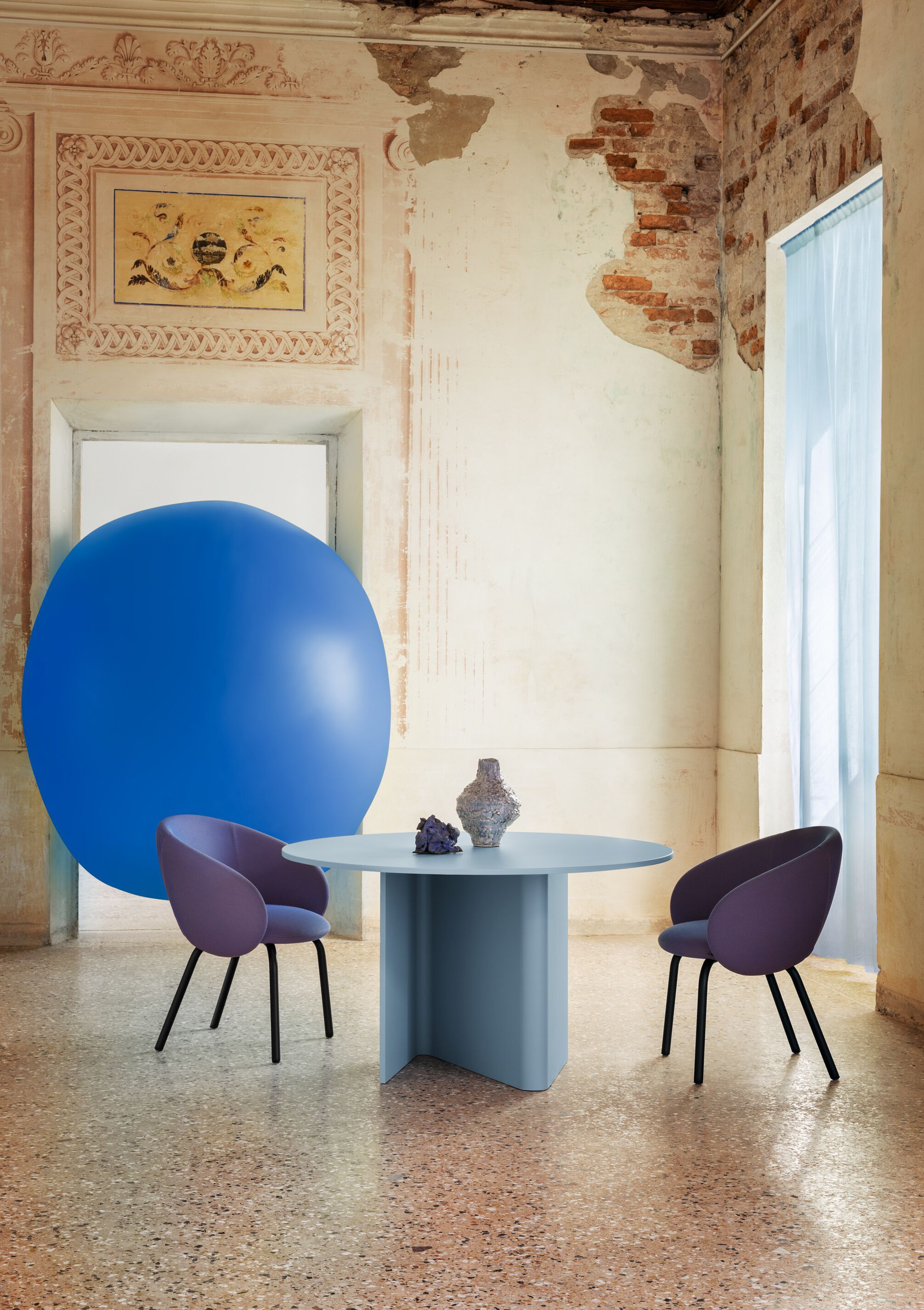 Круглый обеденный стол Miniforms нами ARCH-00080195 - Вид №2