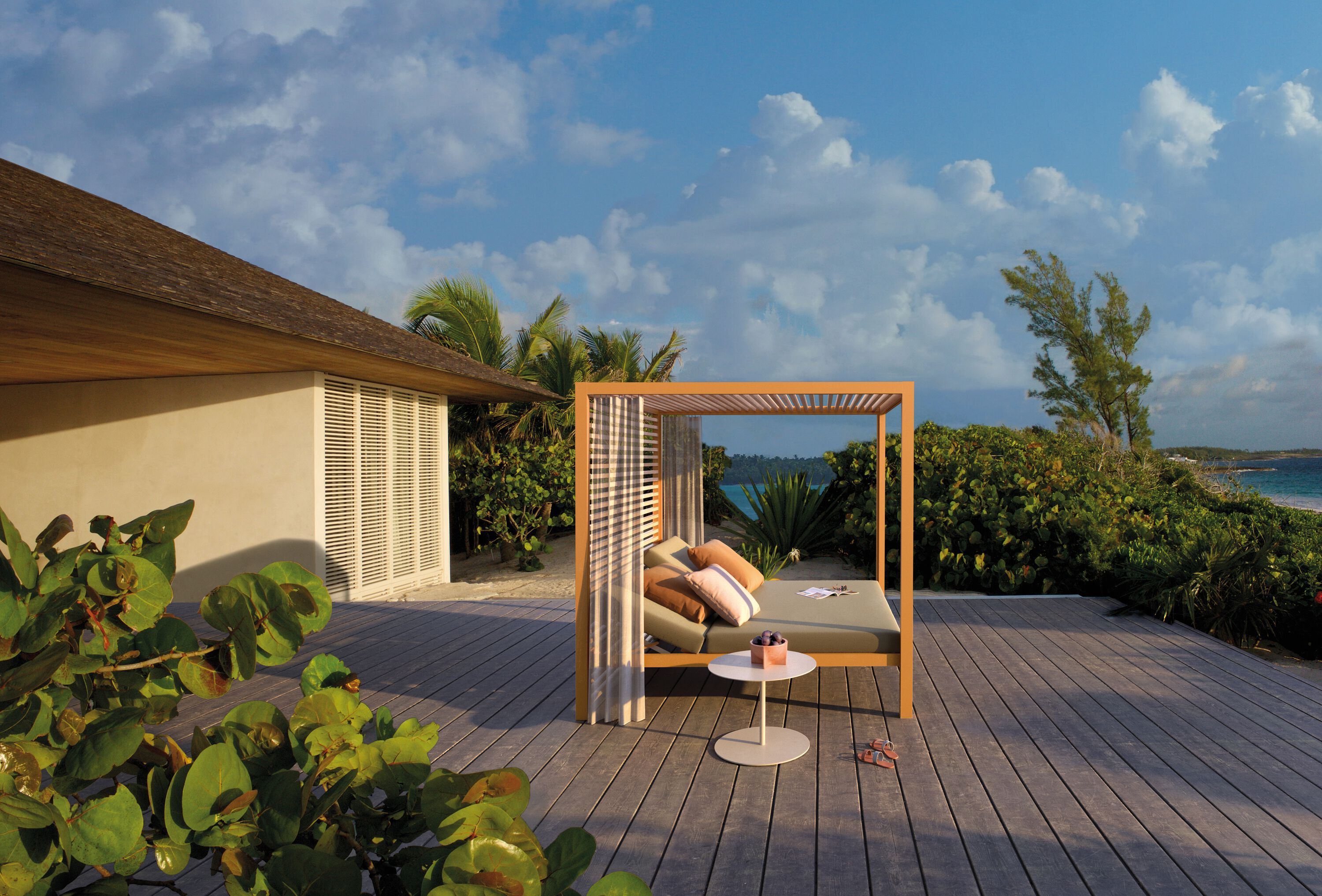 Садовая кровать с балдахином Kettal пейзаж ARCH-00029211 - Вид №3