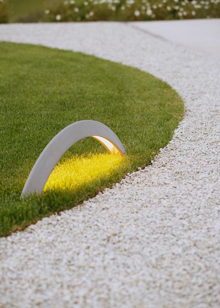 Martinelli Luce Торшер уличный светодиодный из бетона  2305/gr  - Вид №1