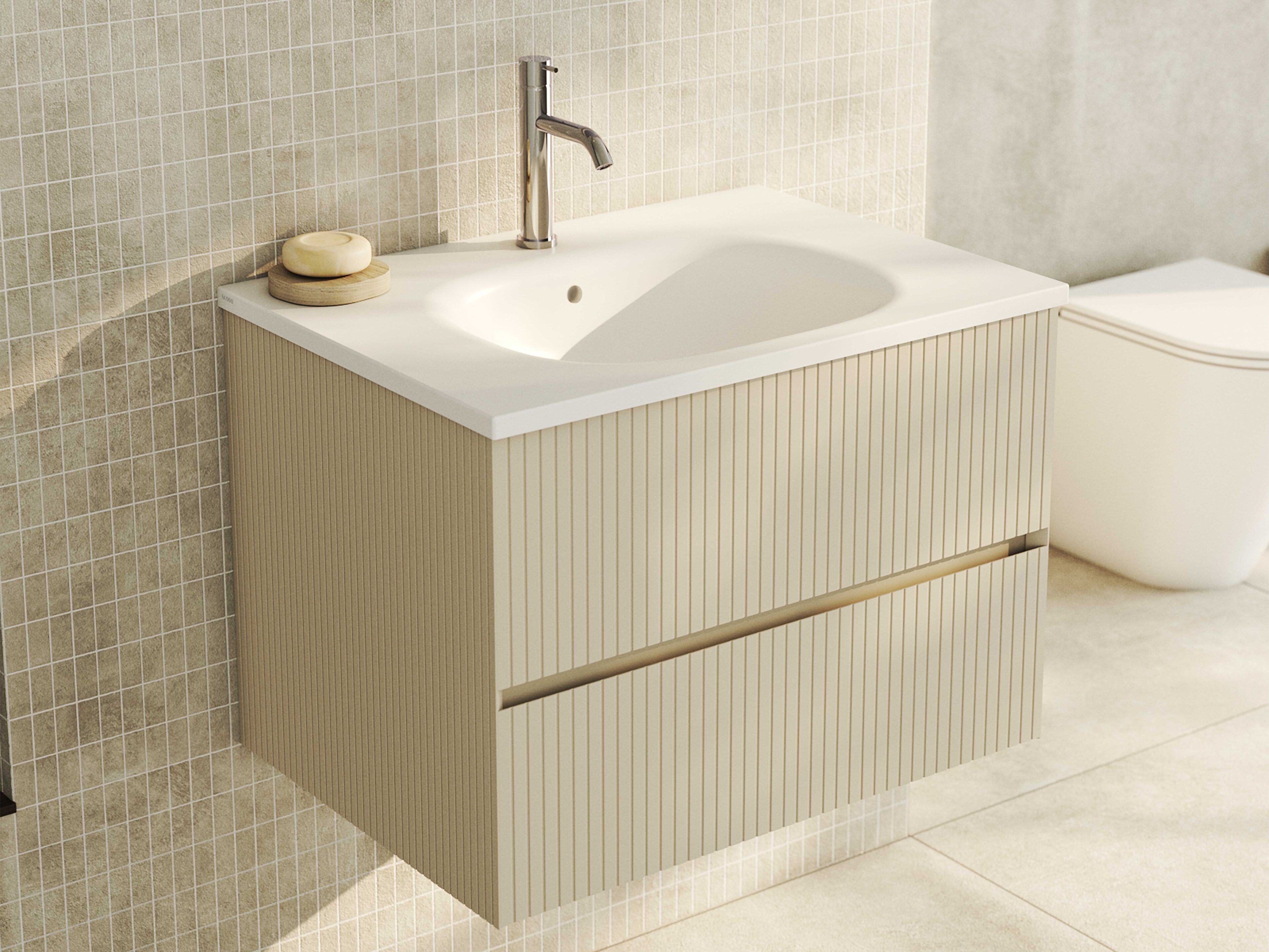 Керамическая подвесная раковина Ceramica Globo разнорабочие ARCH-00039710 - Вид №1