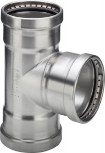 Viega Тройник Sanpress Inox XL 2318XL (483005)