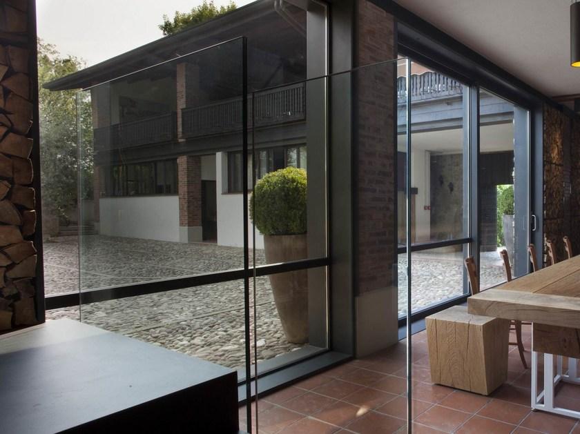 PALLADIO Распашное окно из стали sun-id-1448354 - Вид №1