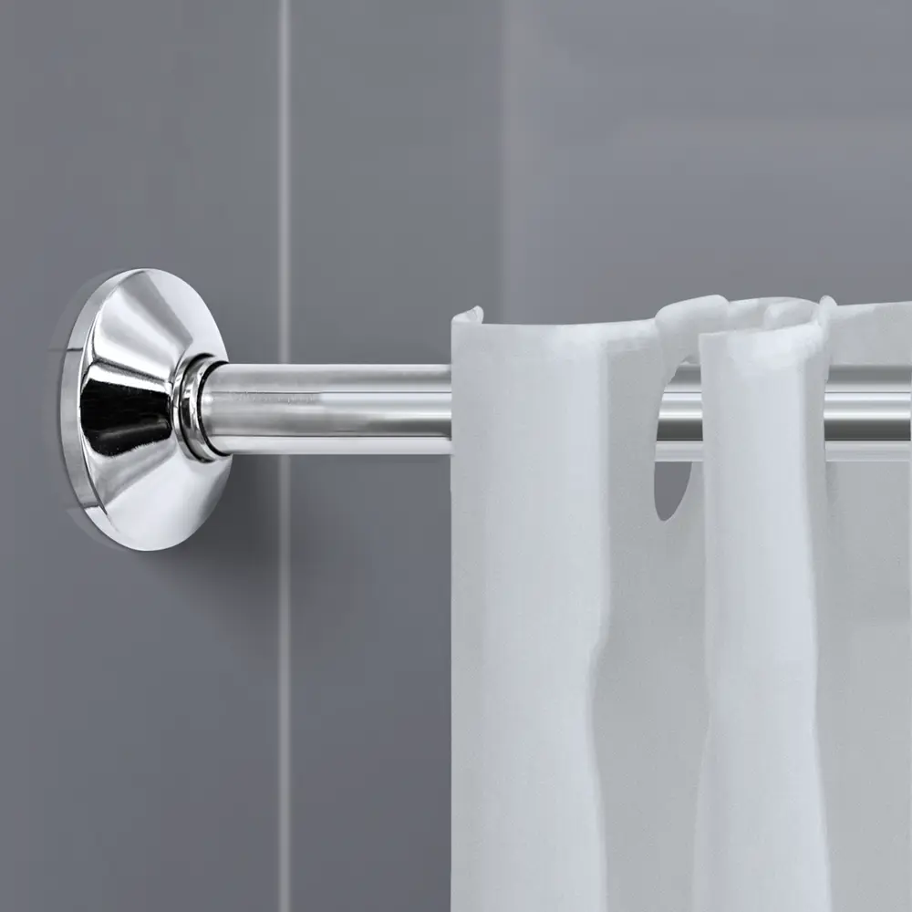 Карниз для ванной Go Go дугообразный 160x100 см нержавеющая сталь цвет хром STLM-2078197 - Вид №7