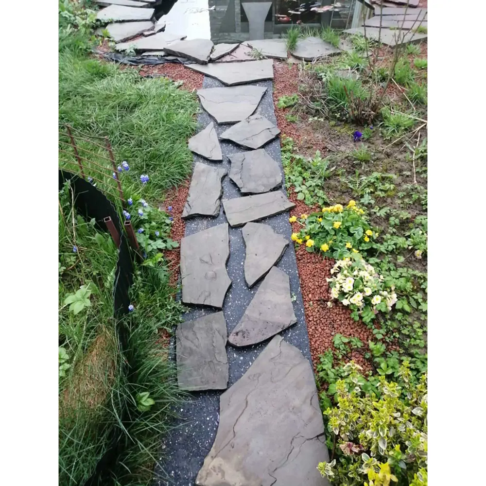 Santreyd: Резиновая садовая дорожка 2500x400x5 мм для идеального ландшафта 84317872 STLM-0048435 - Вид №3