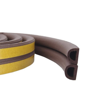 90782267 Уплотнитель 9х8мм 10м коричневый STLM-0379981 PRAKTISCHE HOME