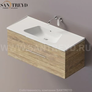 Flaminia BLOOM Тумба под раковину 120 см с 2 ящиками BBX949.WQ