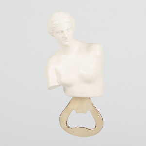 DYHESOPWH Открыватель для бутылок металлический hestia белый Doiy