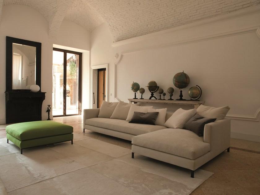 Verzelloni Секционный диван со съемным чехлом из ткани Hampton sun-id-1511617 - Вид №7