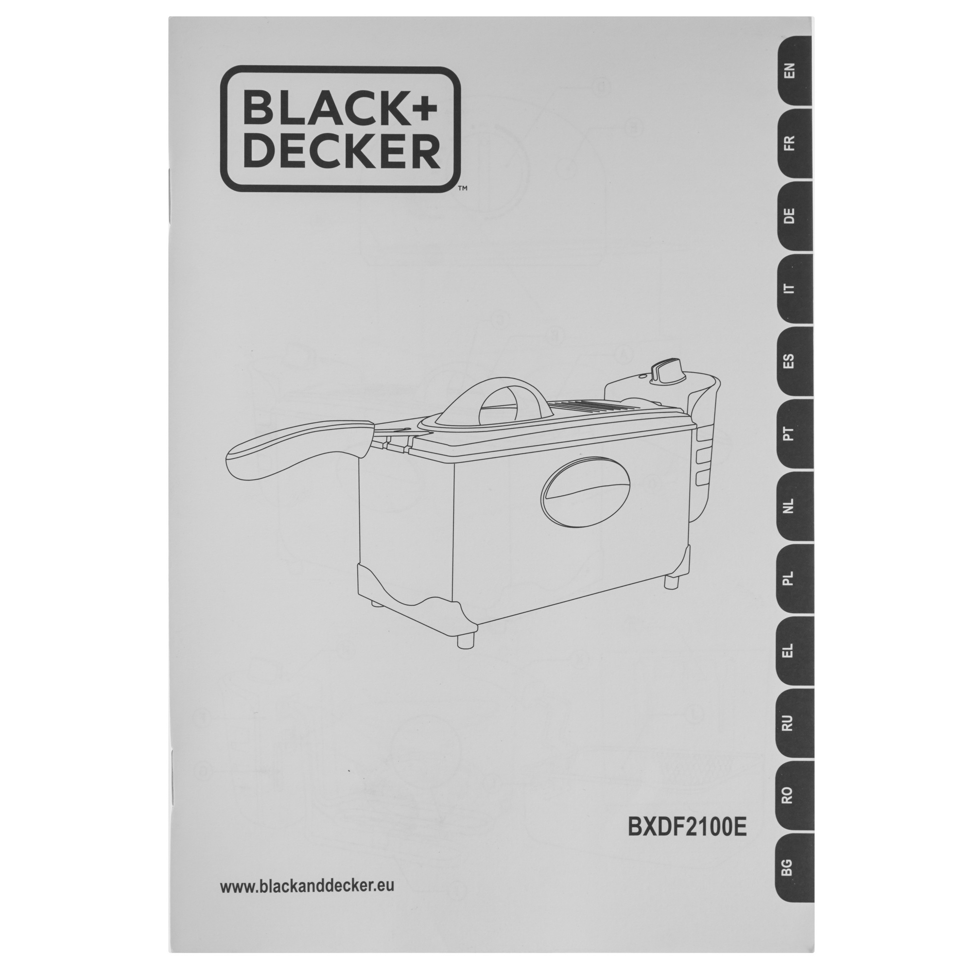 9918779 Фритюрница Black+Decker BXDF2100E бежевый STDN-0024967 - Вид №6