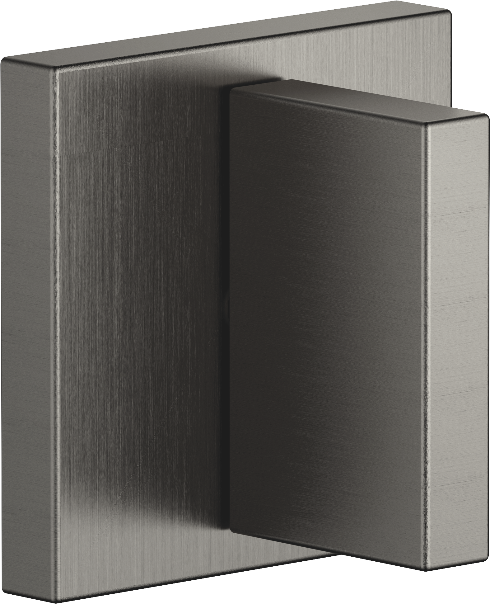 Настенный клапан MEM, закрытие по часовой стрелке, 1/2 дюйма – матовая темная платина