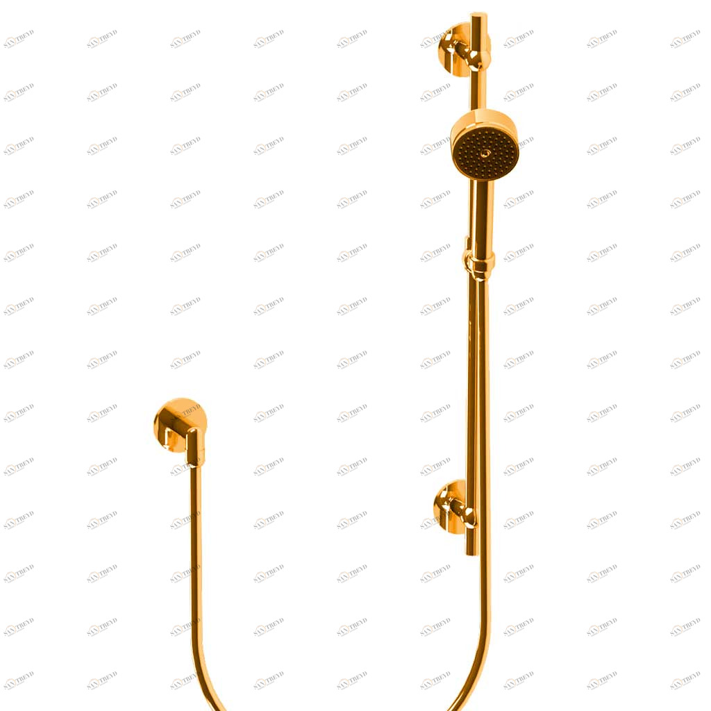 C19-2211 C19-2211 Душевой набор на раздвижной штанге ЗВЕЗДА С РЫЧАГАМИ TRA Cristal & Bronze STAR À MANETTES TRADITION 