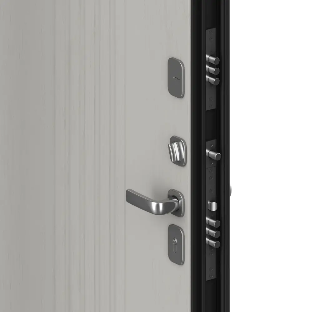 Дверь входная металлическая Премиум Лира 99x205 см левая белый DOORHAN STLM-2070708 - Вид №3