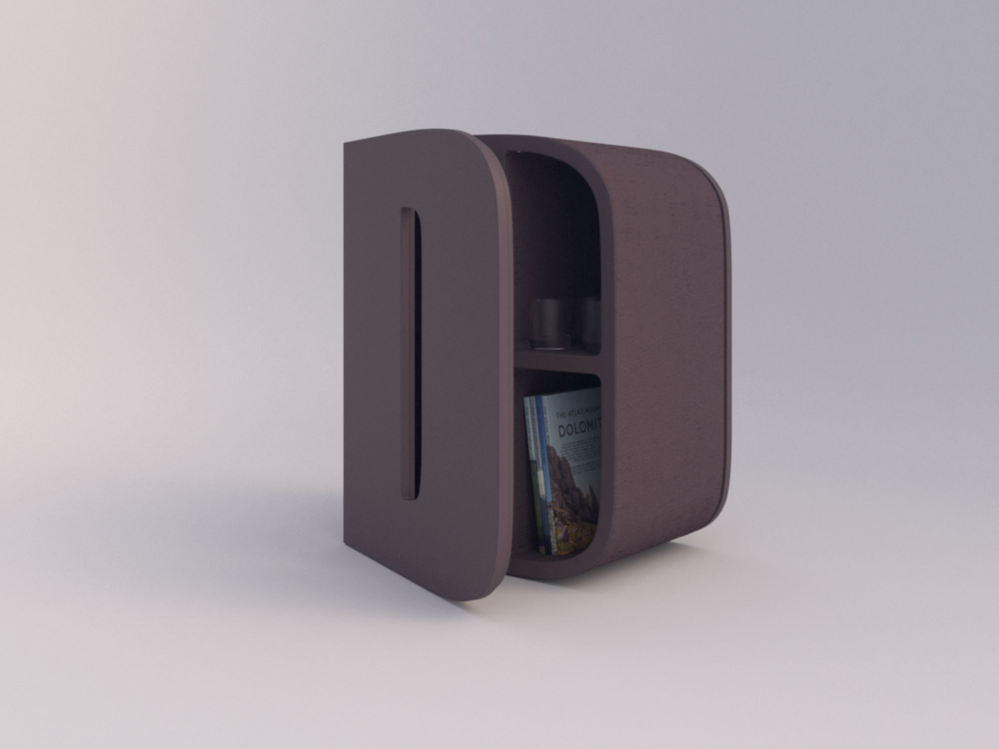 Мебель контейнеры в бетонной конструкции Voltan 555 ARCH-00021949 - Вид №68