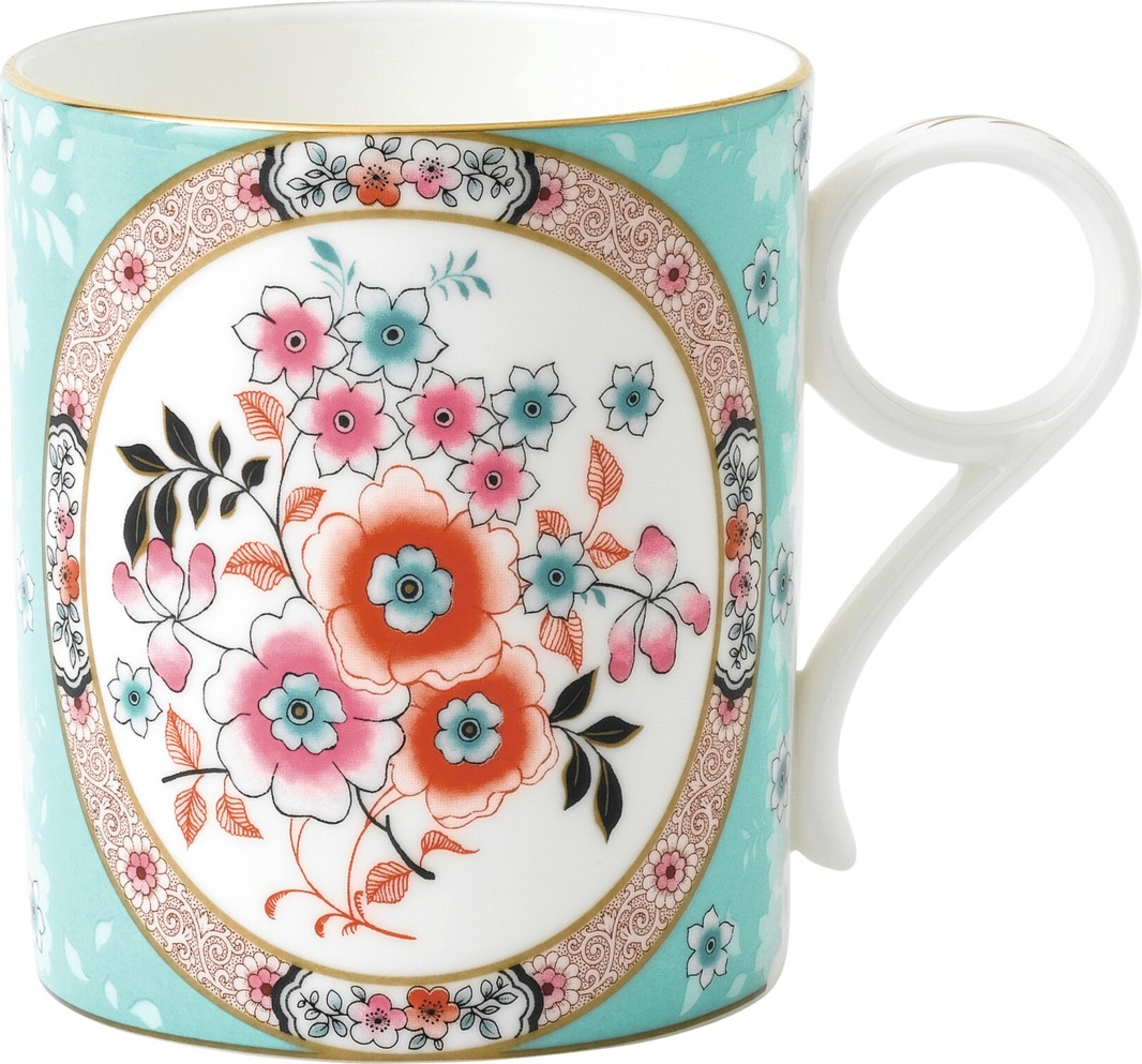 10671661 Wedgwood Кружка Wedgwood Вандерласт Камелия 200мл Фарфор костяной 