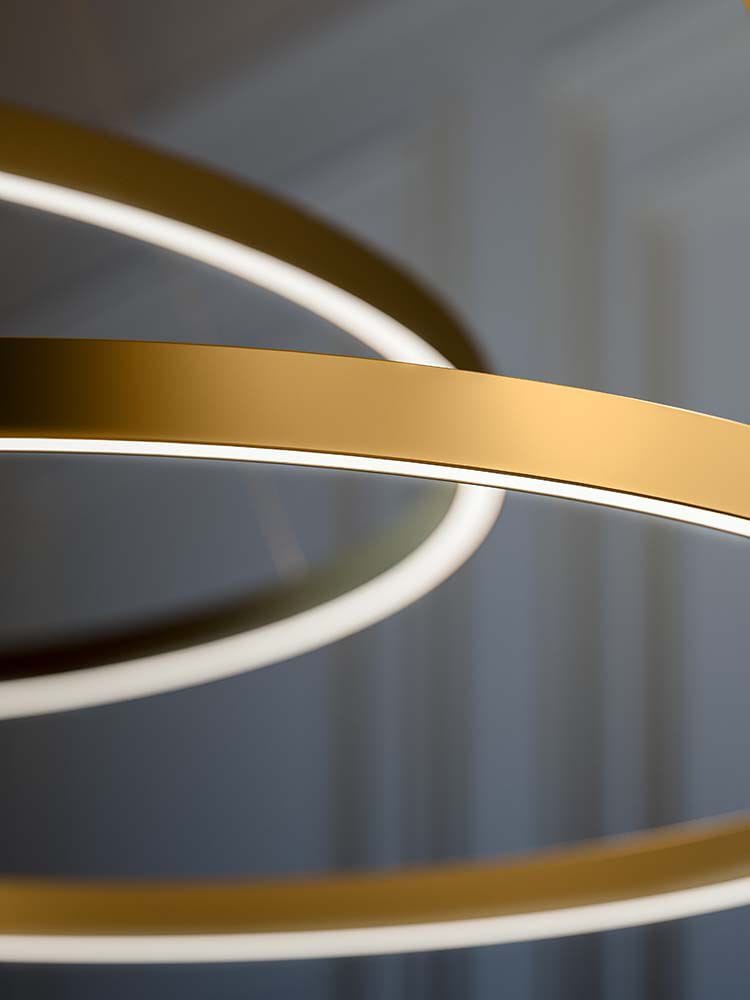 Алюминиевый светодиодный подвесной светильник Quadrifoglio Group Design Lighting ARCH-00140632 - Вид №1