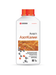 90802745 Удобрение минеральное Agree's Азот калий 1 л STLM-0389277 АГРИС