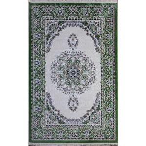 91581067 Ковер Elisa Amira 4923A D.Blue-L.Grey 240x340 см Полиэстер цвет Зеленый STLM-1066539