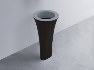 AMLA45-BR+AMPILT-LV+AMCOLT-LV Раковина Amedeo Tondo отдельностоящая cielo Enjoy + Amedeo