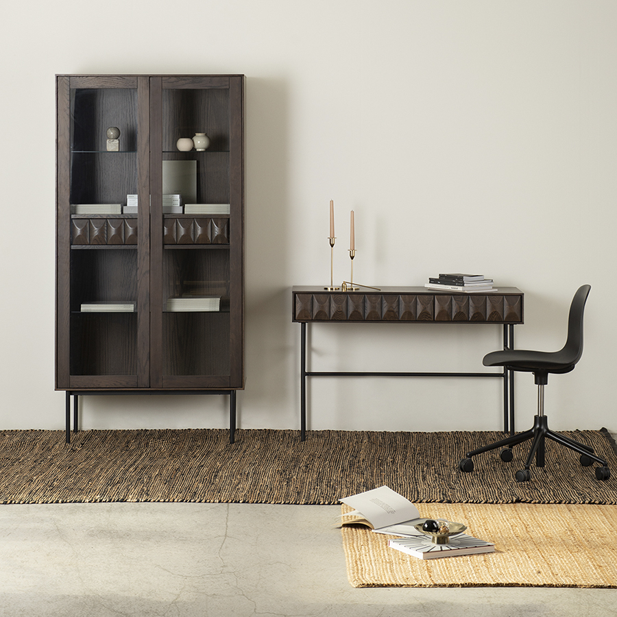 43413181 Шкаф latina, 94х45х185 см Unique Furniture  - Вид №2