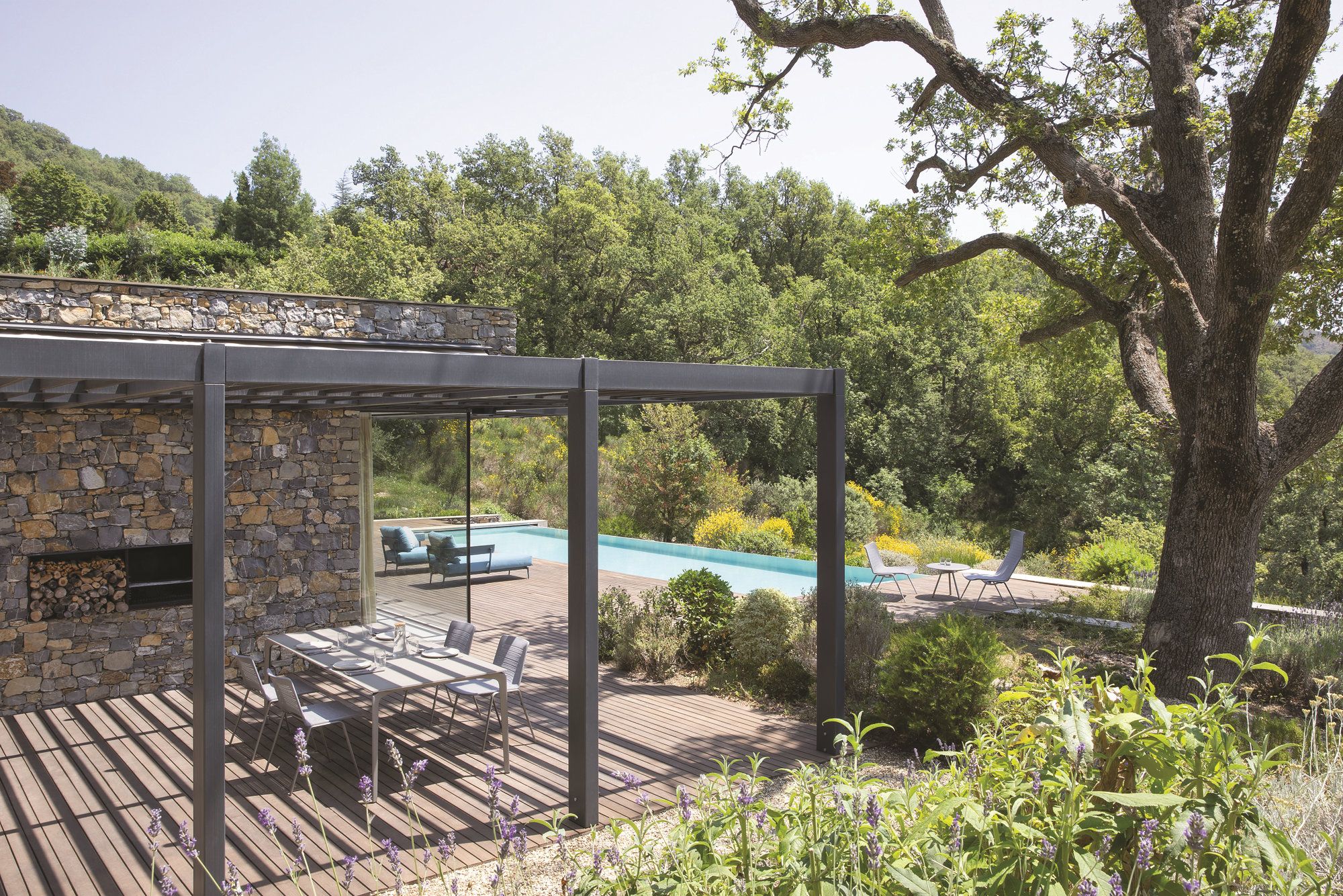 Алюминиевый прямоугольный садовый стол FAST Allsize ARCH-00121985 - Вид №1