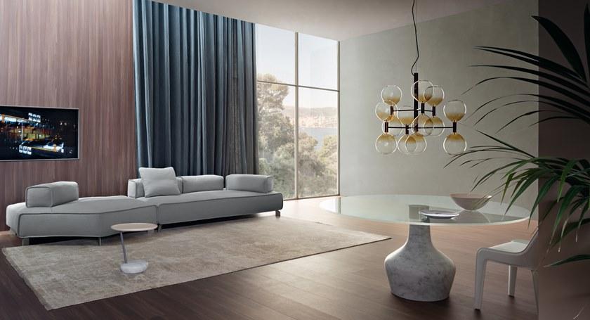 Bonaldo Модульный диван из ткани sun-id-1455653 - Вид №1